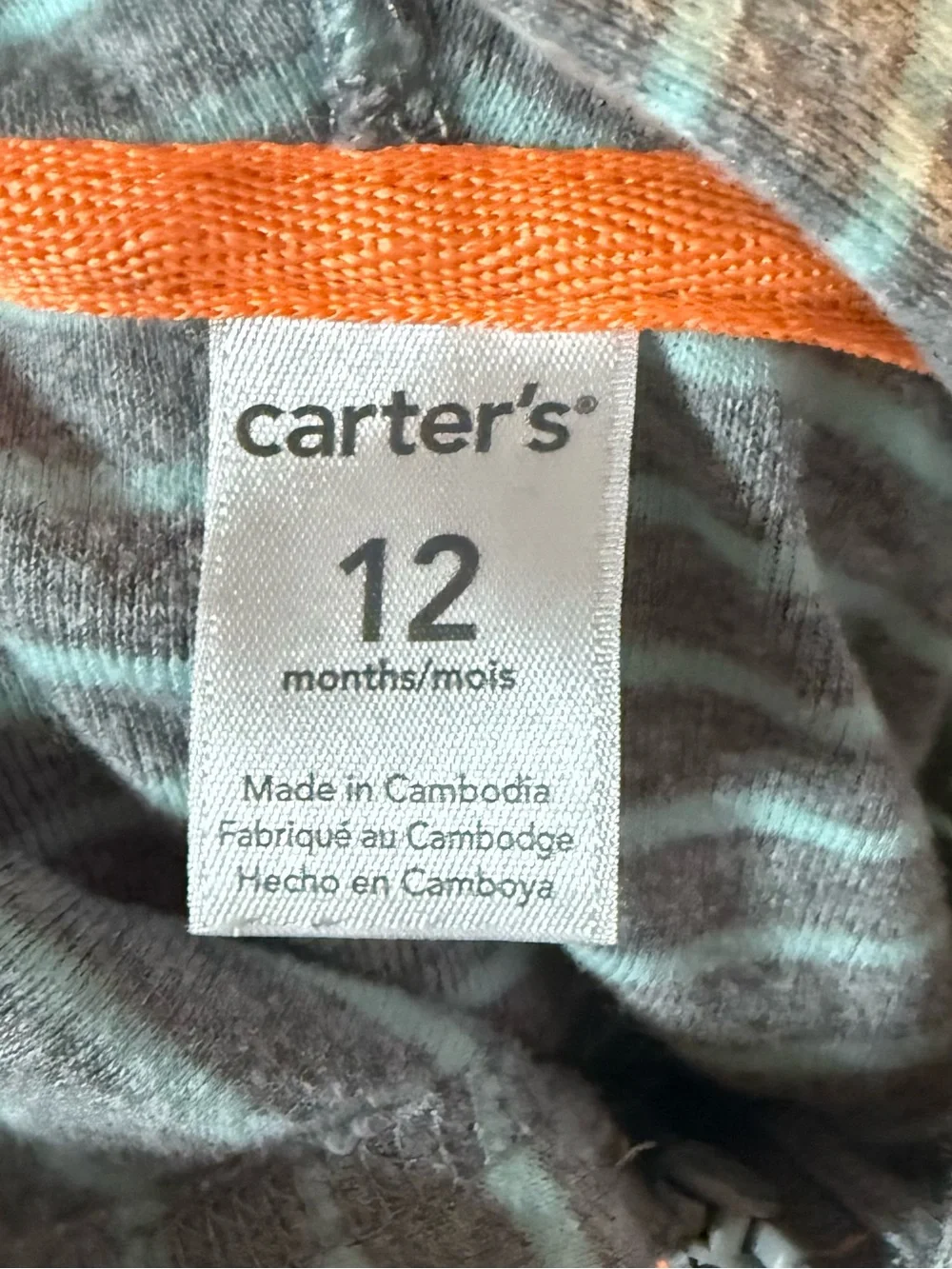 12 Months Baby Boys Jacket and Vest Bundle Carter’s Hooded Full Zip Winter
